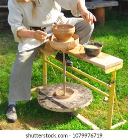 creative work with clay