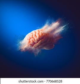 Creativity concept with a brain exploding with ideas - Shutterstock ID 770668528