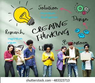 Creativity Design Process Graphics Concept