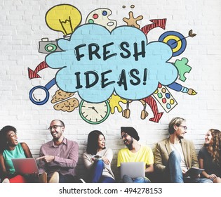 Creativity Ideas Design Thought Bubble Icon Concept