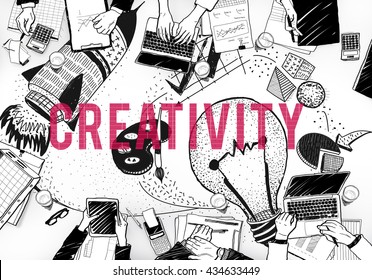 Creativity Ideas Imagination Light Bulb Concept