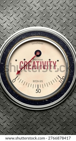 Creativity that hits less than zero, showing an extremely low level of creativity, none of it, insufficient. Minimum value, below the norm. Lack of creativity.
