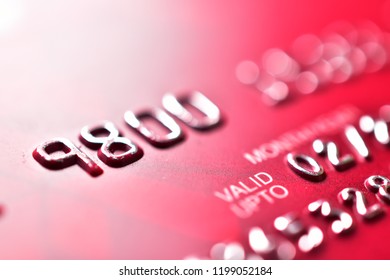 Credit Card Concept, Macro