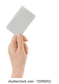 Credit Card Female Hand Holding