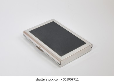 Credit Card Holder On White Background