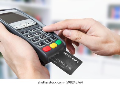 Debit Card Machine Images Stock Photos Vectors Shutterstock
