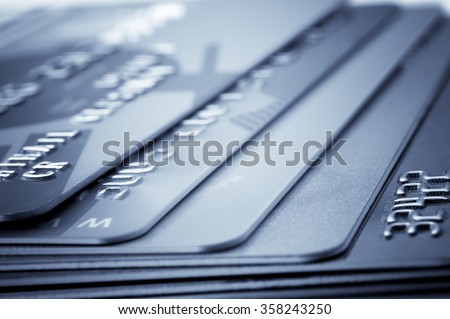 Credit card-financial background