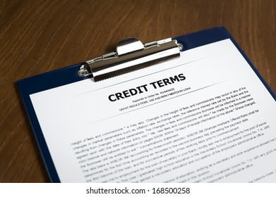 Credit Terms Document