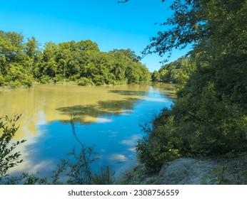 Creek in Harris County, Texas.
