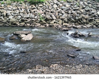 Creek In Pennsylvanian State Park.