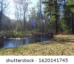 A creek in Roche-A-Cri State Park, Wisconsin