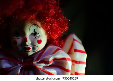 evil clown doll