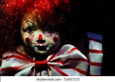 evil clown doll