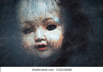 Creepy Doll Face, Cyberpunk Style