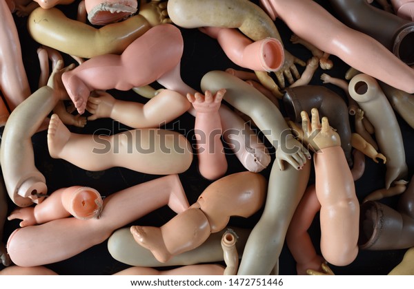 creepy doll parts