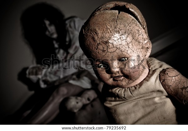 creepy doll parts