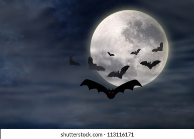 124,802 Bat Moon Images, Stock Photos & Vectors 