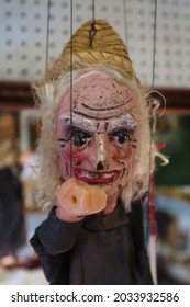 Creepy Old Puppet Man In A Thrift Shop.