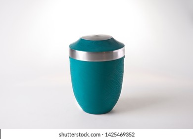 Cremation Urn For Ashes Isolated