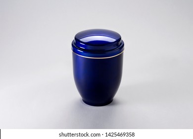 Cremation Urn For Ashes Isolated