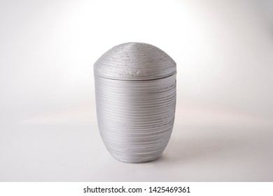 Cremation Urn For Ashes Isolated