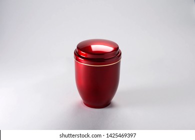 Cremation Urn For Ashes Isolated