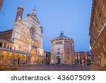 Cremona - The cathedral Assumption of the Blessed Virgin Mary dusk.