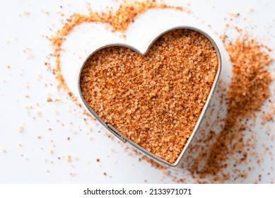 Creole Seasoning In A Heart Shape