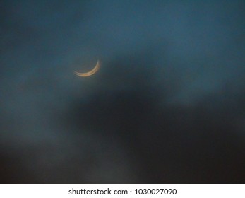 crescent moon - Shutterstock ID 1030027090