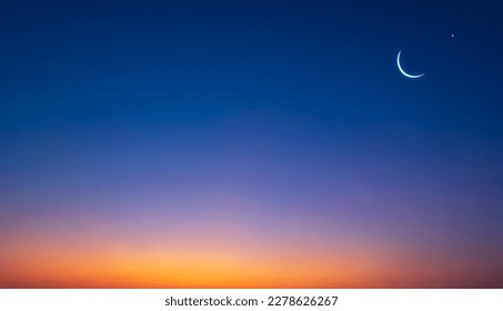 Star  Crescent Twilight