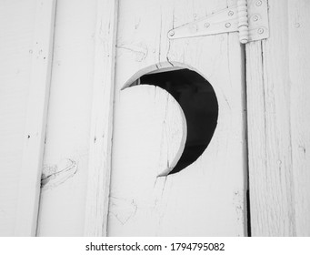 63 Outhouse with crescent moon Images, Stock Photos & Vectors ...