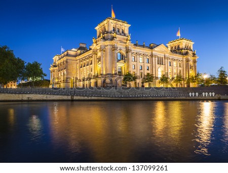 Similar – Reichstag Berlin Summer