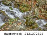 Crest of Lewis Spring Falls, Shenandoah National Park, Virginia