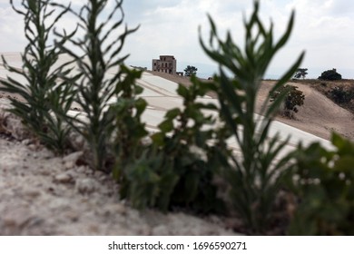 Cretto Of Burri, Land Art Work Realized Site-specific By Alberto Burri