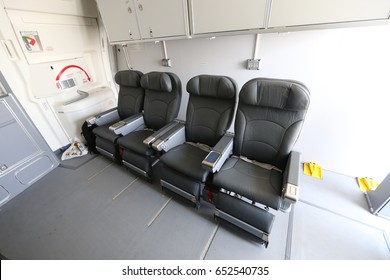 Crew Rest Area Of A Modern-day Cargo Aircraft