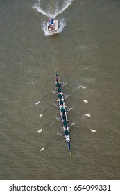 Crew Team in Competition