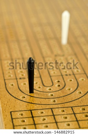 Cribbage board