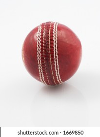 Cricket Ball Close Up