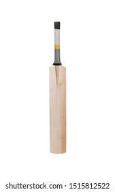 Cricket Bat Isolated On White Background