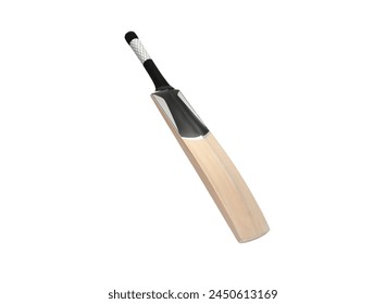 cricket bat isolated on white background - Powered by Shutterstock