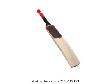 cricket bat isolated on white background - Powered by Shutterstock