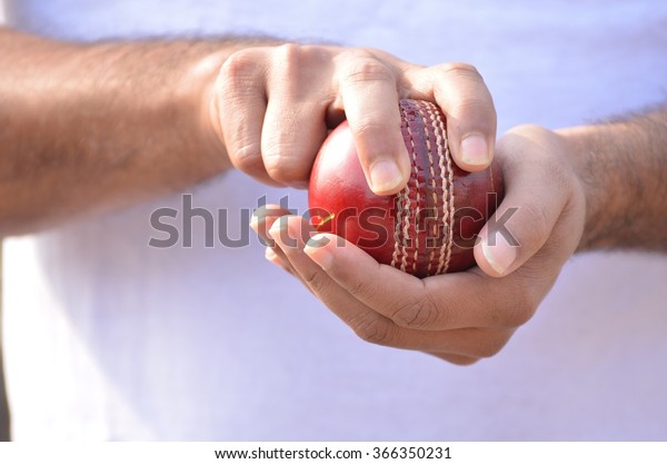 cricket fast bowler going to\
ball.