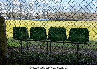 Cricket Pitch In The South West Of England 