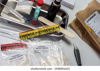  Crime Lab Drug Test, Conceptual Image