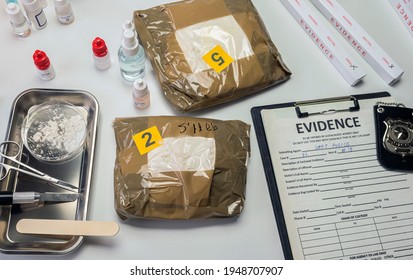  Crime Lab Drug Test, Conceptual Image