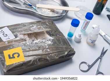  Crime Lab Drug Test, Conceptual Image