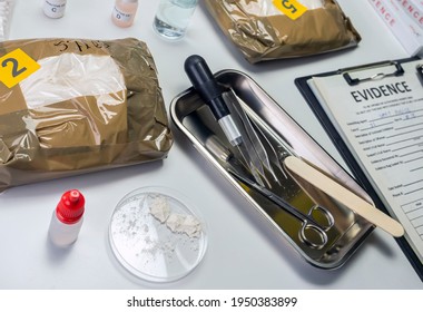  Crime Lab Drug Test, Conceptual Image