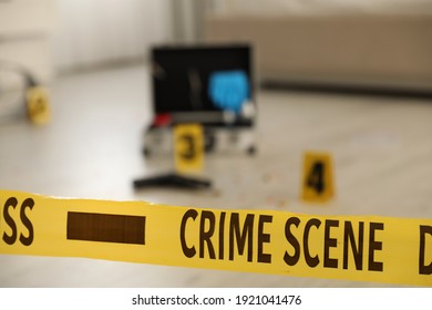 Crime Scene Evidences Criminologist Case Focus Stock Photo 1921041476 ...