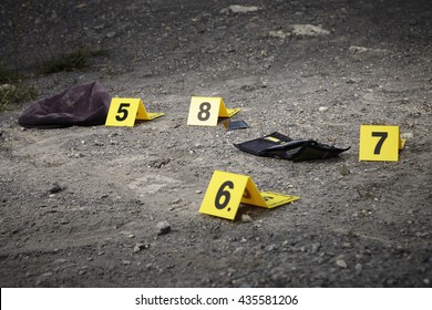 Crime scene investigation - munbering of evidences