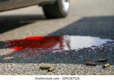 Crime Scene Shooting AK47